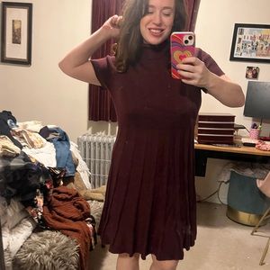 Calvin Klein sweater dress.